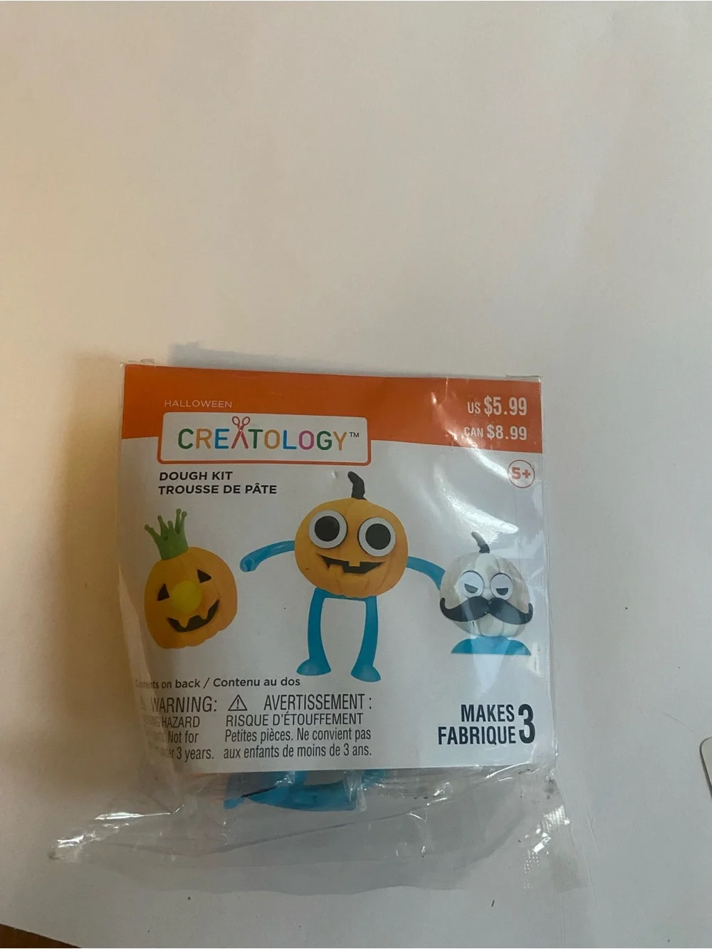 Creatology Kids Halloween Dough Kit in Orange and Blue